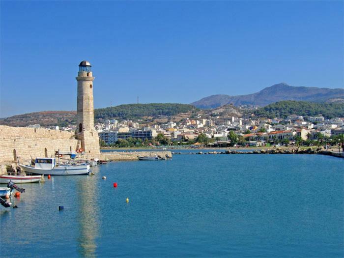 Sea View Cozy Studio Near Center Of Rethymno Town Dış mekan fotoğraf