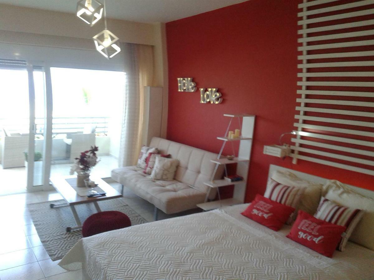 Sea View Cozy Studio Near Center Of Rethymno Town Dış mekan fotoğraf